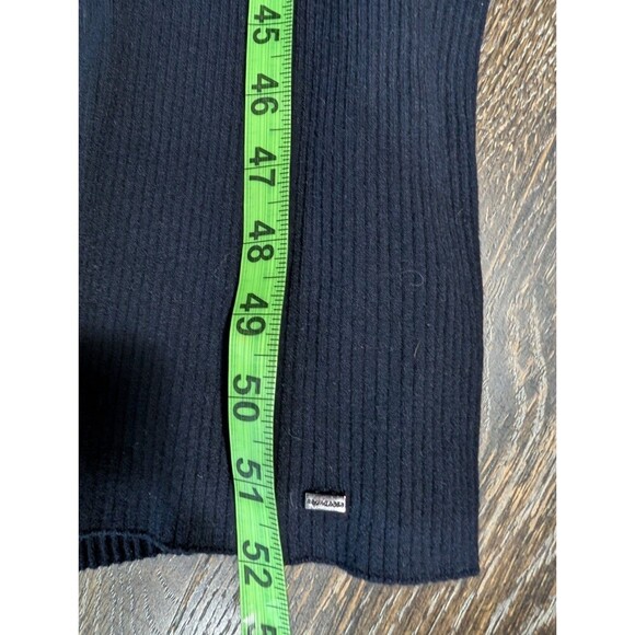 Ted Baker Navy Blue Knit Dress Sz M Collared Preppy Nautical Quiet Fashion 155 - Picture 10 of 10